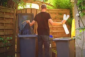 Household waste cleaning service preview